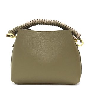 Bolso de cuero marón