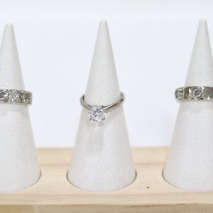 Tres anillos de plata