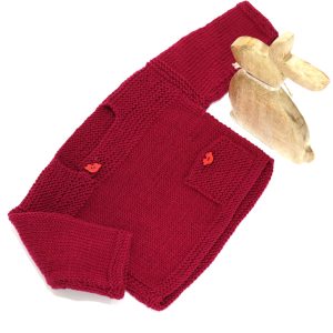 Jersey bebé rojo