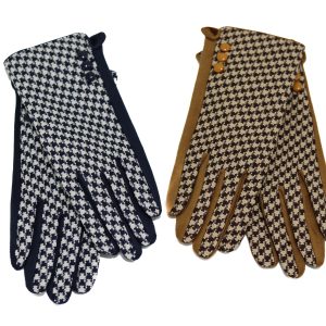 Guantes a cuadros