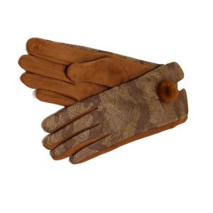 Guantes tonos marrones
