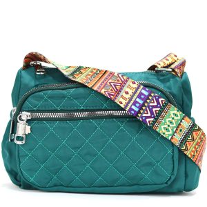 Bolso azul verdoso